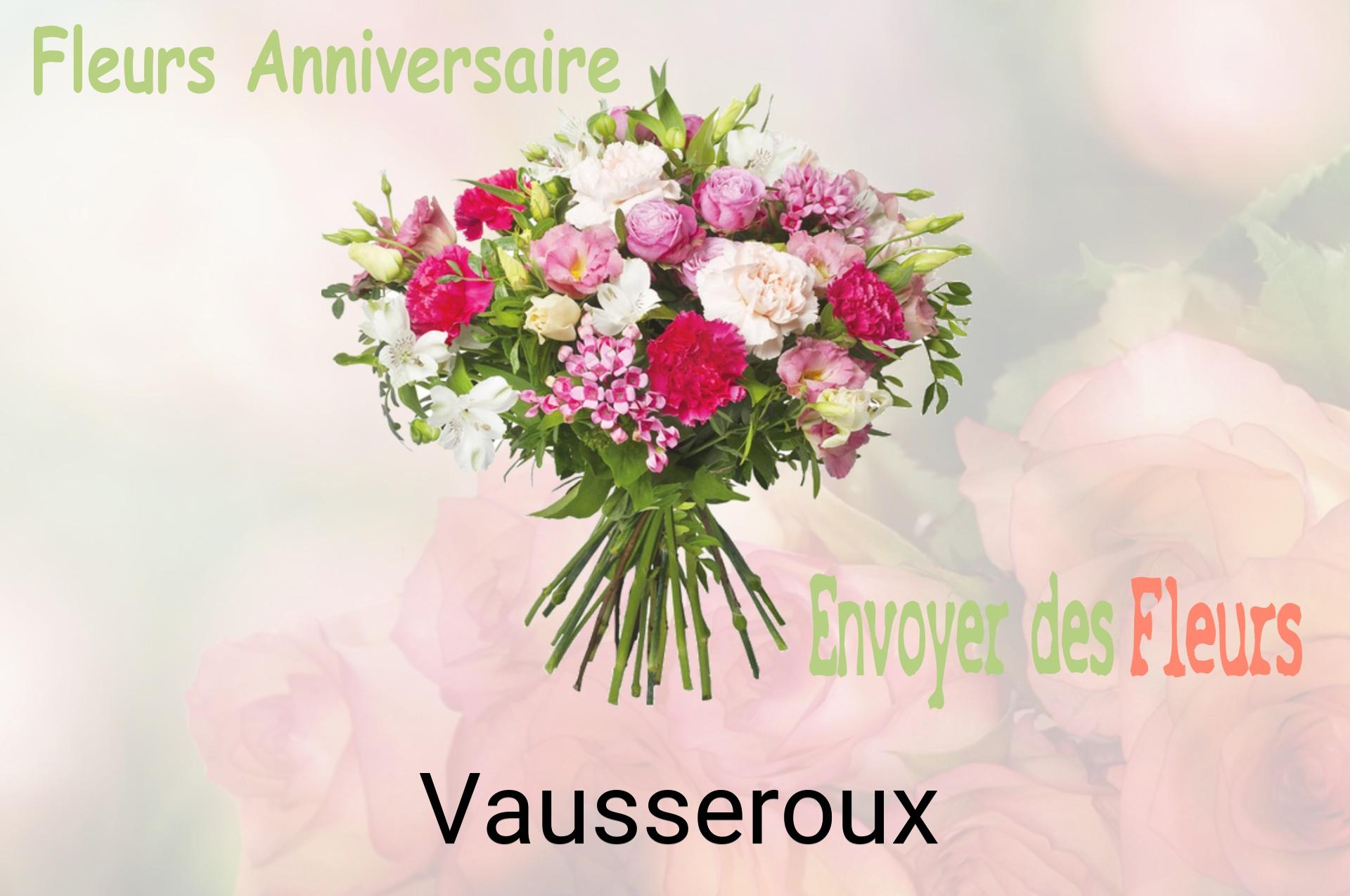 Bouquet de fleurs d’anniversaire livré à Vausseroux
